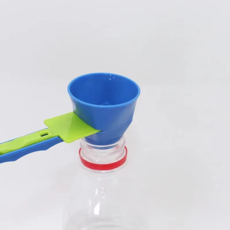 Coffee Scoop Funnel for Flling Reusable K-Cup Coffee Pot Coffee Spoon Sliding Design Measuring Spoon Kitchen Accessories